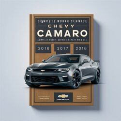 2016-2018 Chevrolet Camaro Chevy 2.0l 3.6l 6.2l Service Repair Workshop Manual PDF