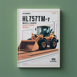 Hyundai Hl757tm-7 Wheel Loader Service Repair Workshop Manual PDF