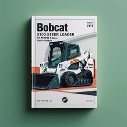 Bobcat S100 Skid Steer Loader SN AB6420001 Above (edition 1-11) 11 Service Repair Workshop Manual PDF