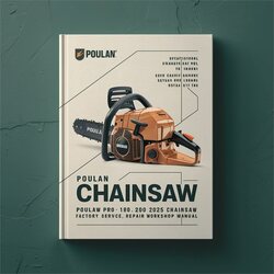 2000 Poulan Pro 180 20 200 205 20D 2100 225 Chainsaw Service Repair Workshop Manual PDF