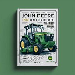 John Deere 1380 Mower-conditioner Service Repair Workshop Manual PDF