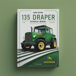 John Deere 135 Draper Platform Service Repair Workshop Manual PDF