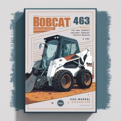 Bobcat 463 Skid Steer Loader SN 519911001 Above Service Repair Workshop Manual PDF
