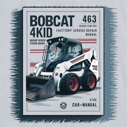 Bobcat 463 Skid Steer Loader SN 522111001 Above Service Repair Workshop Manual PDF