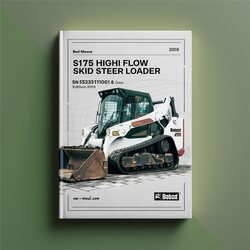 2009 Bobcat S175 High Flow Skid Steer Loader SN 525311001 Above (edition ) Service Repair Workshop Manual PDF