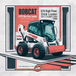 2006 Bobcat S175 High Flow Skid Steer Loader SN 517625001 Above Edition Service Repair Workshop Manual PDF