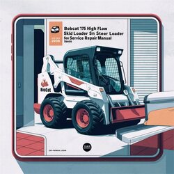 2006 Bobcat S175 High Flow Skid Steer Loader SN 518115001 Above Edition Service Repair Workshop Manual PDF