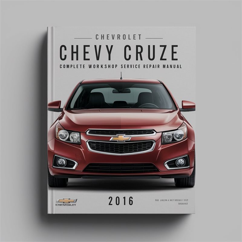2016 Chevrolet Chevy Cruze Service Repair Workshop Manual PDF
