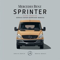 2013 Mercedes Sprinter Benz (second Generation) Van Service Repair Workshop Manual PDF