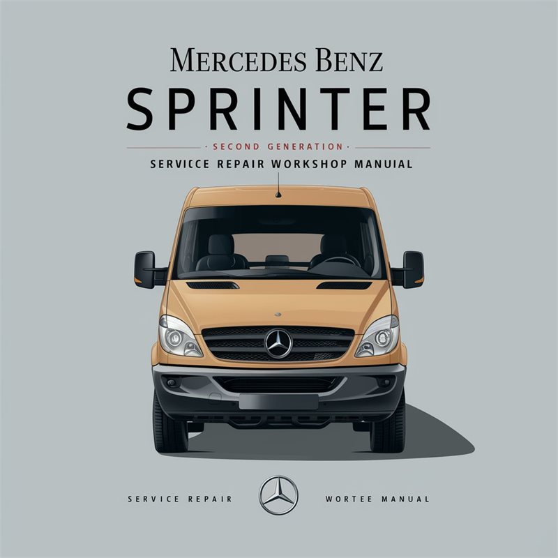 2013 Mercedes Sprinter Benz (second Generation) Van Service Repair Workshop Manual PDF