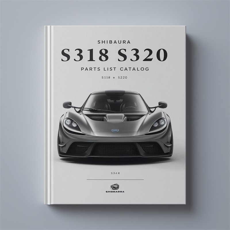 Shibaura S318 S320 Catalog Parts PDF