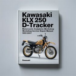 1993-2007 Kawasaki KLX Series 250 D-tracker KLX250R Motorcycle ( - ) Service Repair Workshop Manual PDF