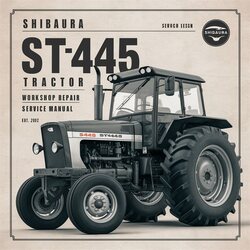 Shibaura ST445 Tractor Service Repair Workshop Manual PDF