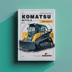 Komatsu SK714-5 SK815-5 Skid Steer Loader Service Repair Workshop Manual PDF