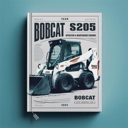 Bobcat S205 SKID-STEER Loader Operation Service Repair Workshop Manual PDF