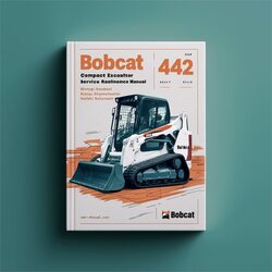 Bobcat 442 Compact Excavator Operation /hydraulic/hydrostatic Electrical Wiring Diagrams PDF
