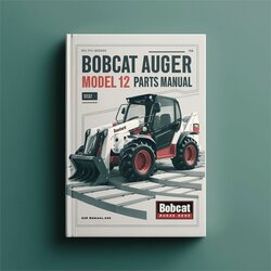 Bobcat Auger Model 12 Parts Catalog PDF