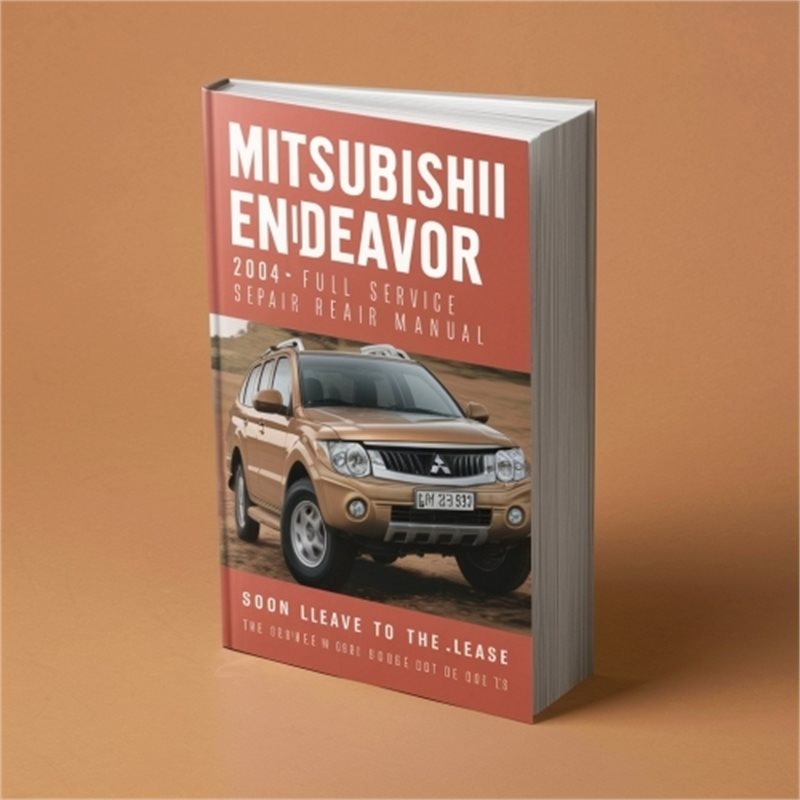 2004-2010 Mitsubishi Endeavor Service Repair Workshop Manual PDF