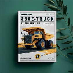 Komatsu 830E-AC Dump Truck Operation Serial Number: A30036-a30071 A30079-a30108 ) Service Repair Workshop Manual PDF