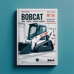 Bobcat MT 55 Mini Track Loader SN 538711001 Above Service Repair Workshop Manual PDF