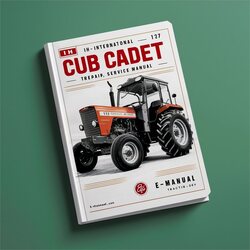 IH International Cub Cadet Tractor 127 Service Repair Workshop Manual PDF