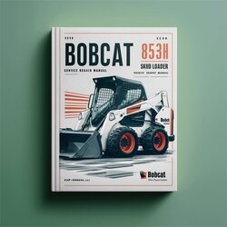 Bobcat 853H Skid Steer Loader SN 508411001-508417999 Service Repair Workshop Manual PDF