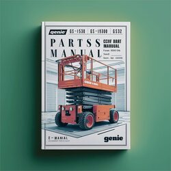 Genie GS-1530 GS-1532 GS-1930 GS-1932 Scissor Lift Parts Catalog PDF