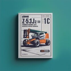 Genie Z-51J Z-30J IC Power Boom Lift (serial Number Range: From Serial 100) Service Repair Workshop Manual PDF