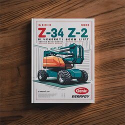 Genie Z-34 Z-22 Bi-energy Power Boom Lift (before Serial Number 4800) Service Repair Workshop Manual PDF