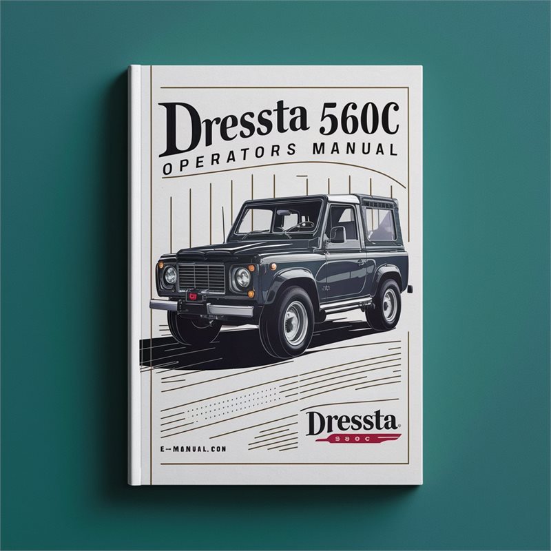 Crawler Tractors Dressta 560C Operators Operator's Manual PDF