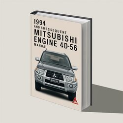 1994 Mitsubishi Engines Manuals Subsequent Engine 4d56 Service Repair Workshop Manual PDF