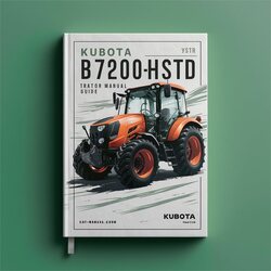 Kubota B7200HSTD Tractor Parts Catalog PDF