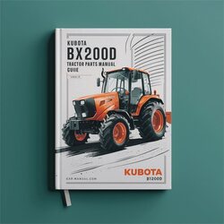 Kubota BX2200D (3 Meg) Tractor Parts Catalog PDF