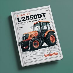 Kubota L2550DT Tractor Parts Catalog PDF