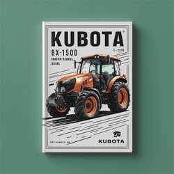 Kubota BX1500D Tractor Parts Catalog PDF