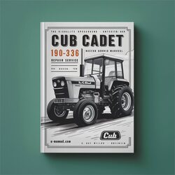 Cub Cadet 190-336 Tractor Service Repair Workshop Manual PDF
