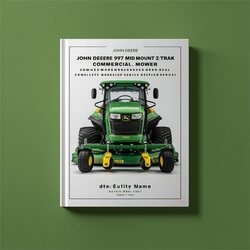 John Deere 997 Mid Mount Z-TRAK Commercial Mower TM2259 Service Repair Workshop Manual PDF
