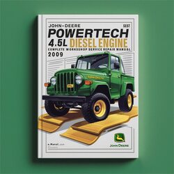 2004-2009 John Deere Powertech 4.5l 6.8l Diesel Engine Service Repair Workshop Manual PDF