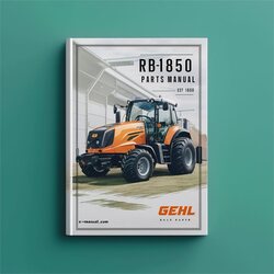 Gehl RB1850 Baler Parts Catalog PDF