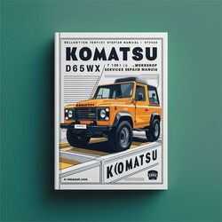 Komatsu D65WX 17 1001 Up Service Repair Workshop Manual PDF