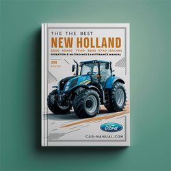 Best Ford New Holland 5640 6640 7740 7840 8240 8340 SL SLE Range Tractors Operation Service Repair Workshop Manual PDF