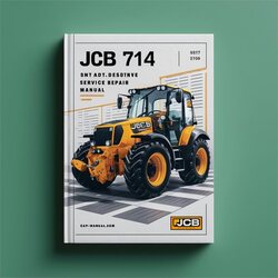 JCB 714 ADT SN 0830178-0831999 Service Repair Workshop Manual PDF