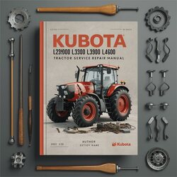 Kubota L2900 L3300 L3600 L4200 Tractor Service Repair Workshop Manual PDF