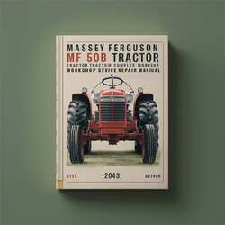 Massey Ferguson MF 50B MF50B Tractor Service Repair Workshop Manual PDF