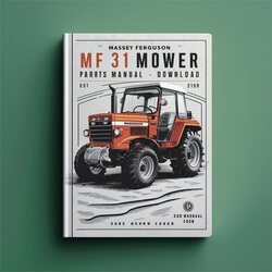 Massey Ferguson MF 31 Mower Parts 651025m95 Catalog PDF