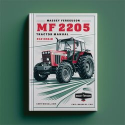 Massey Ferguson MF 2205 Tractor Parts 3541958m1 Catalog PDF