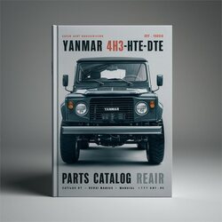 Yanmar BY Series 4jh3-hte-dte Parts Catalog PDF