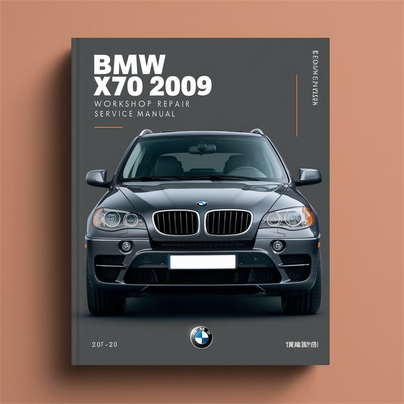 2009 BMW 2 Series X5 E70 Service Repair Workshop Manual PDF