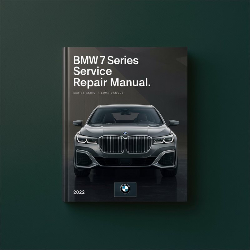 BMW 7 Series Service Repair Workshop Manual PDF