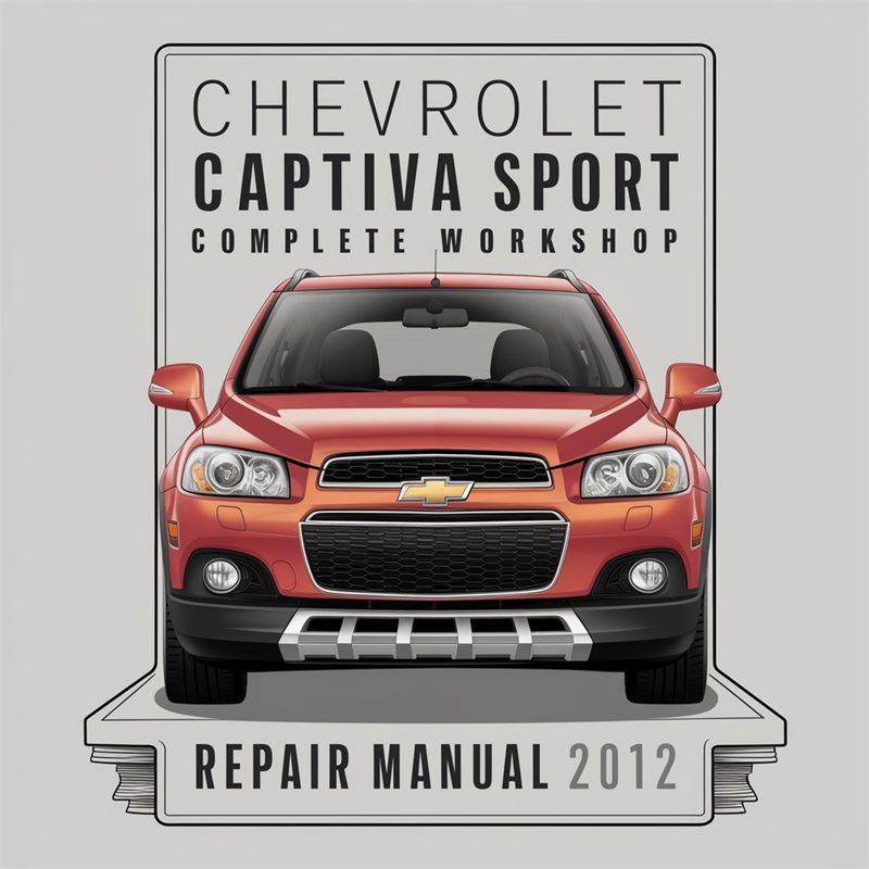 2012 Chevrolet Captiva Chevy Sport Service Repair Workshop Manual PDF